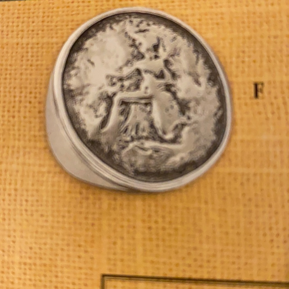 COPY - Gorgeous retired Silpada COIN RING